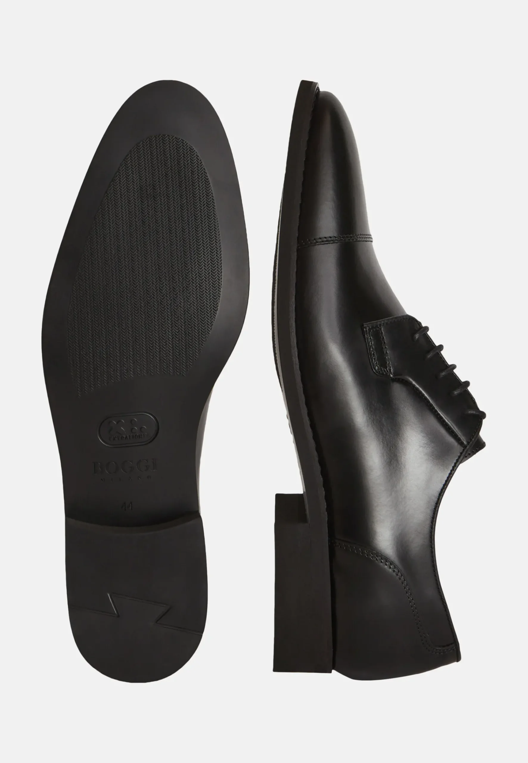 Boggi Milano Derbies En Cuir