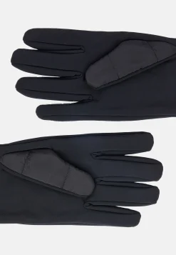 Boggi Milano Gants Matelassés En Tissu Technique