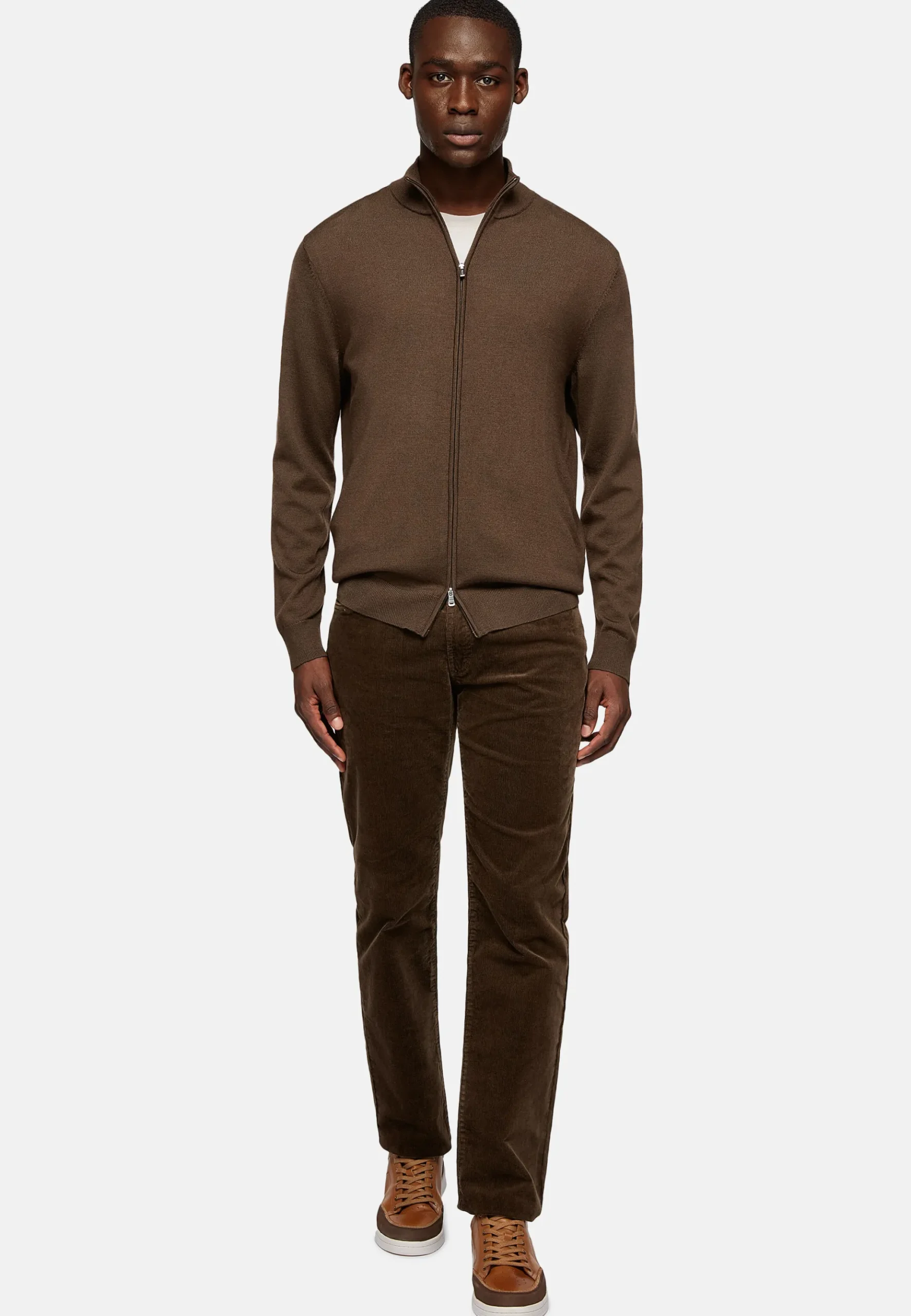 Boggi Milano Gilet En Laine Mérinos