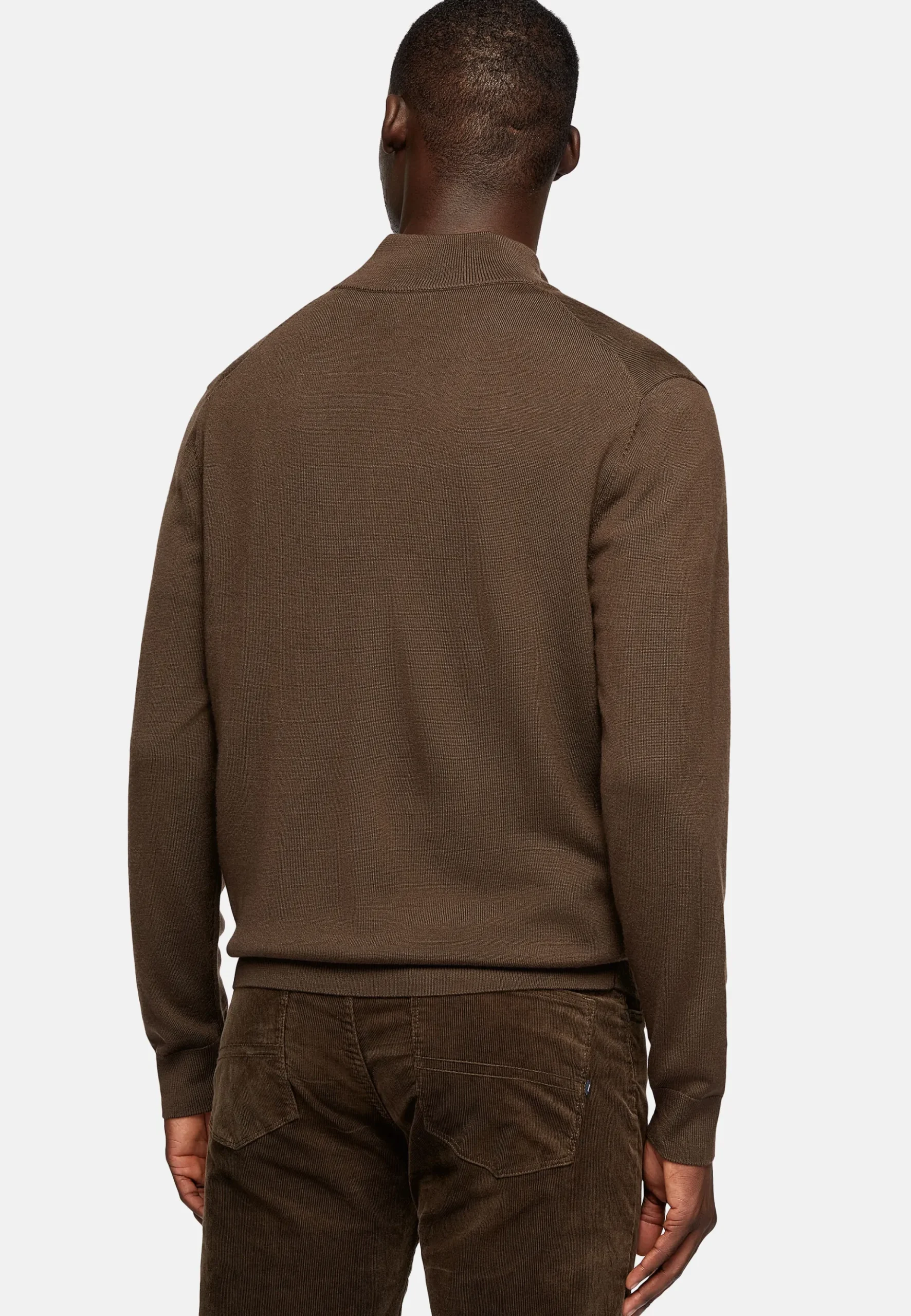 Boggi Milano Gilet En Laine Mérinos