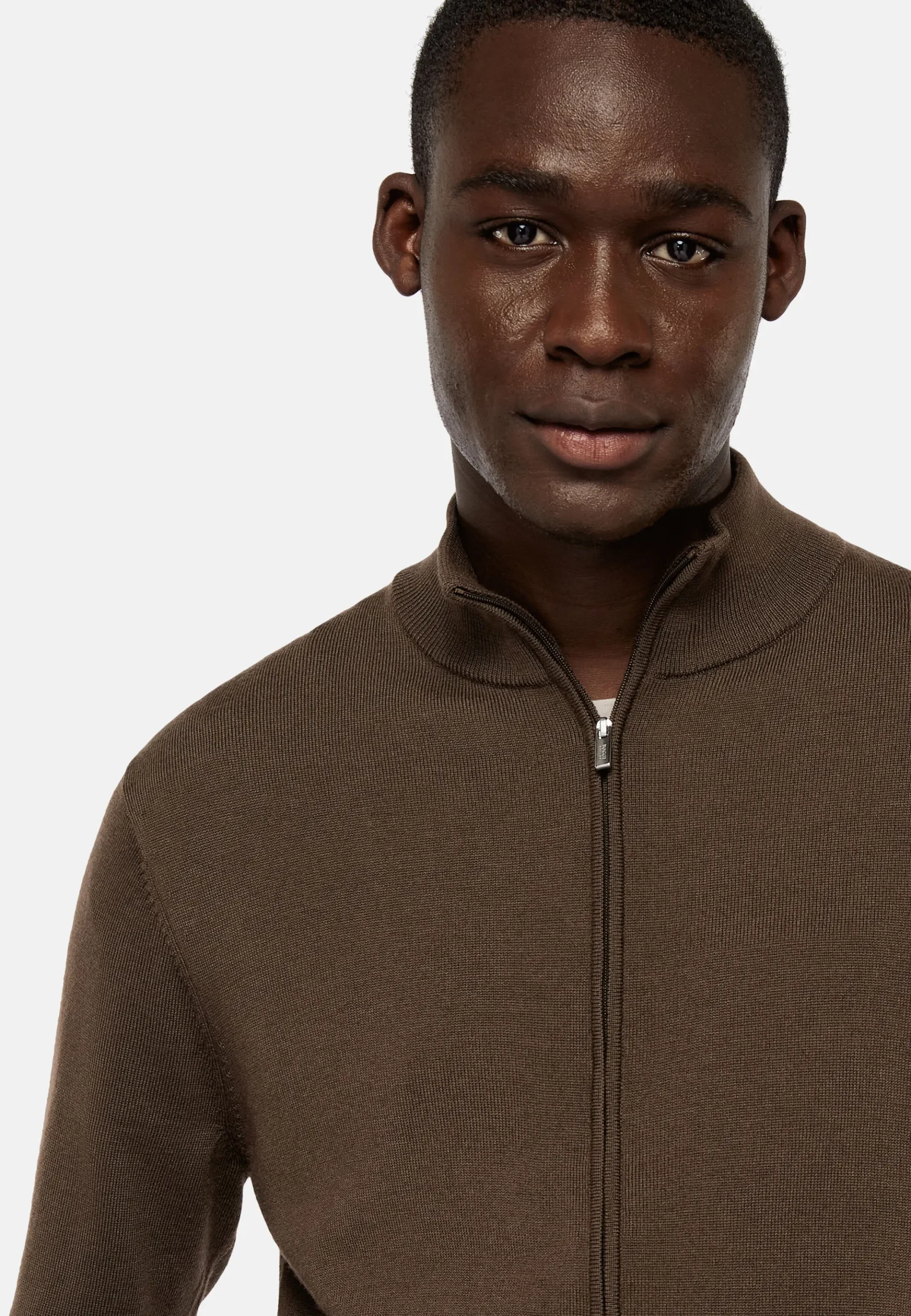 Boggi Milano Gilet En Laine Mérinos