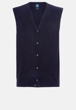 Boggi Milano Gilet En Laine Mérinos