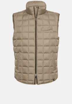 Boggi Milano Gilet En Tissu Technique De Plume D'Oie