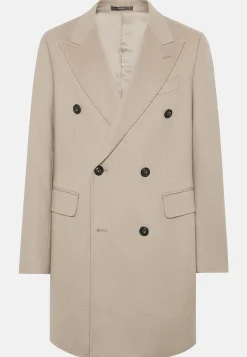 Boggi Milano Manteau En Pur Cachemire À Double Boutonnage