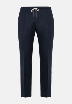 Boggi Milano Pantalon De Ville En Flanelle