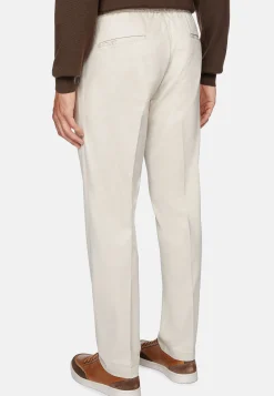 Boggi Milano Pantalon En Coton Avec Pinces