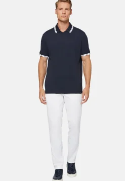 Boggi Milano Pantalon En Coton Extensible