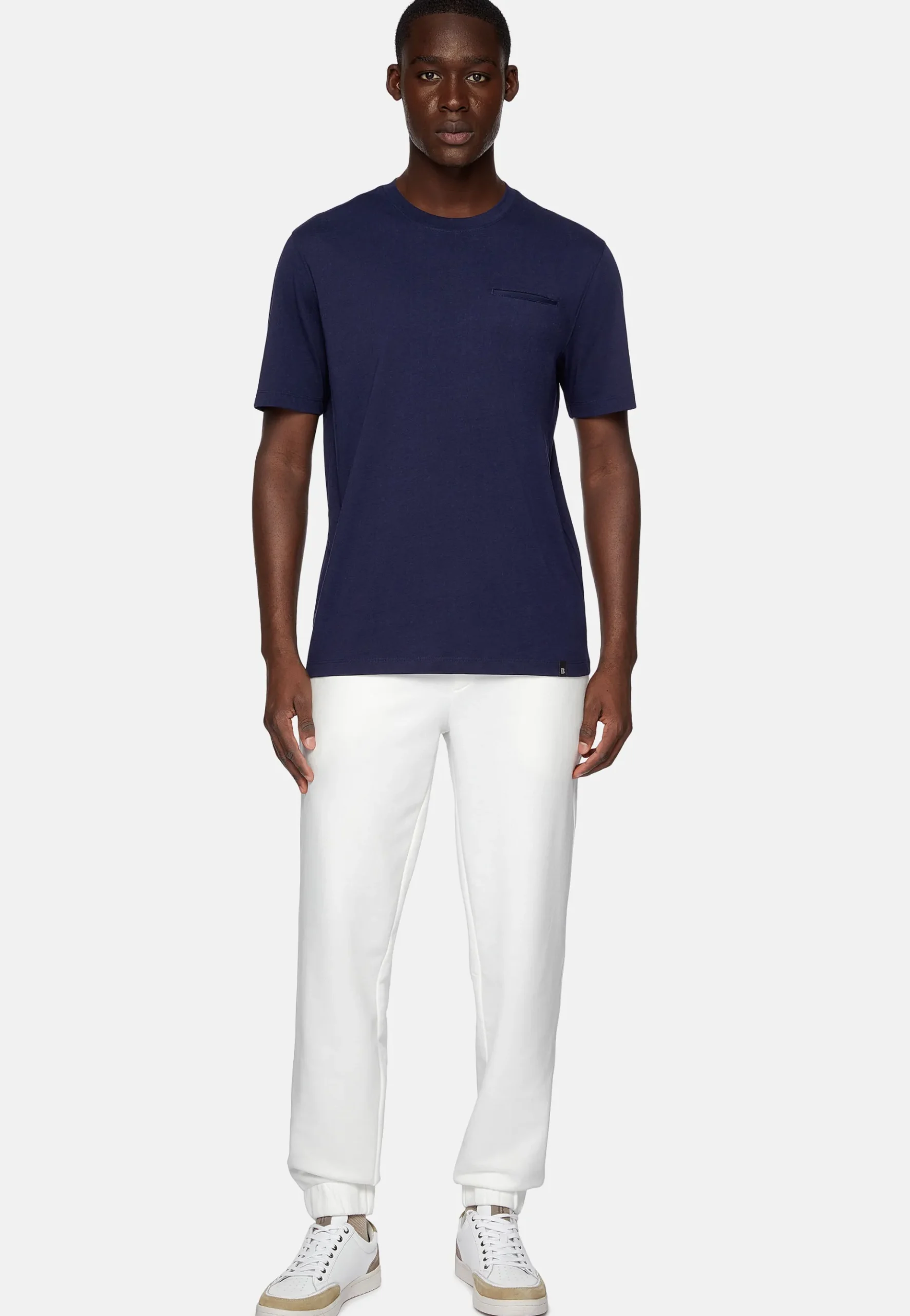 Boggi Milano Pantalon En Coton Mélangé