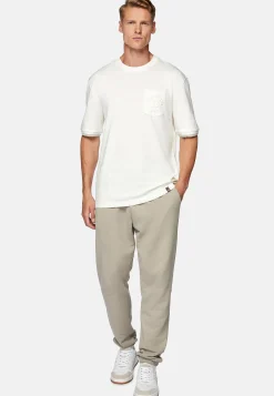 Boggi Milano Pantalon En Coton Mélangé Bio
