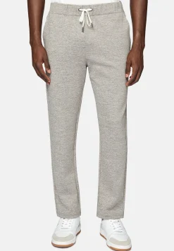 Boggi Milano Pantalon En Coton Mélangé Interlock