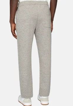 Boggi Milano Pantalon En Coton Mélangé Interlock