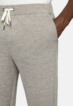 Boggi Milano Pantalon En Coton Mélangé Interlock