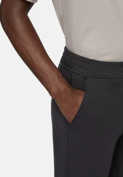 Boggi Milano Pantalon En Coton Mélangé Scuba Léger