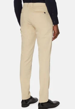 Boggi Milano Pantalon En Coton Tencel Extensible