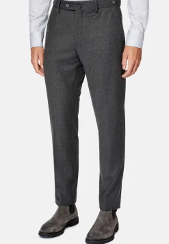 Boggi Milano Pantalon En Flanelle Extensible.