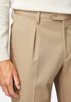 Boggi Milano Pantalon En Gabardine De Laine