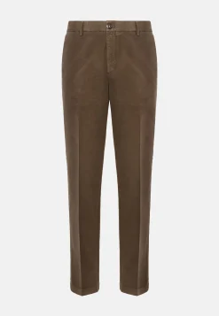 Boggi Milano Pantalon En Molleton De Coton Extensible