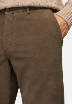 Boggi Milano Pantalon En Molleton De Coton Extensible