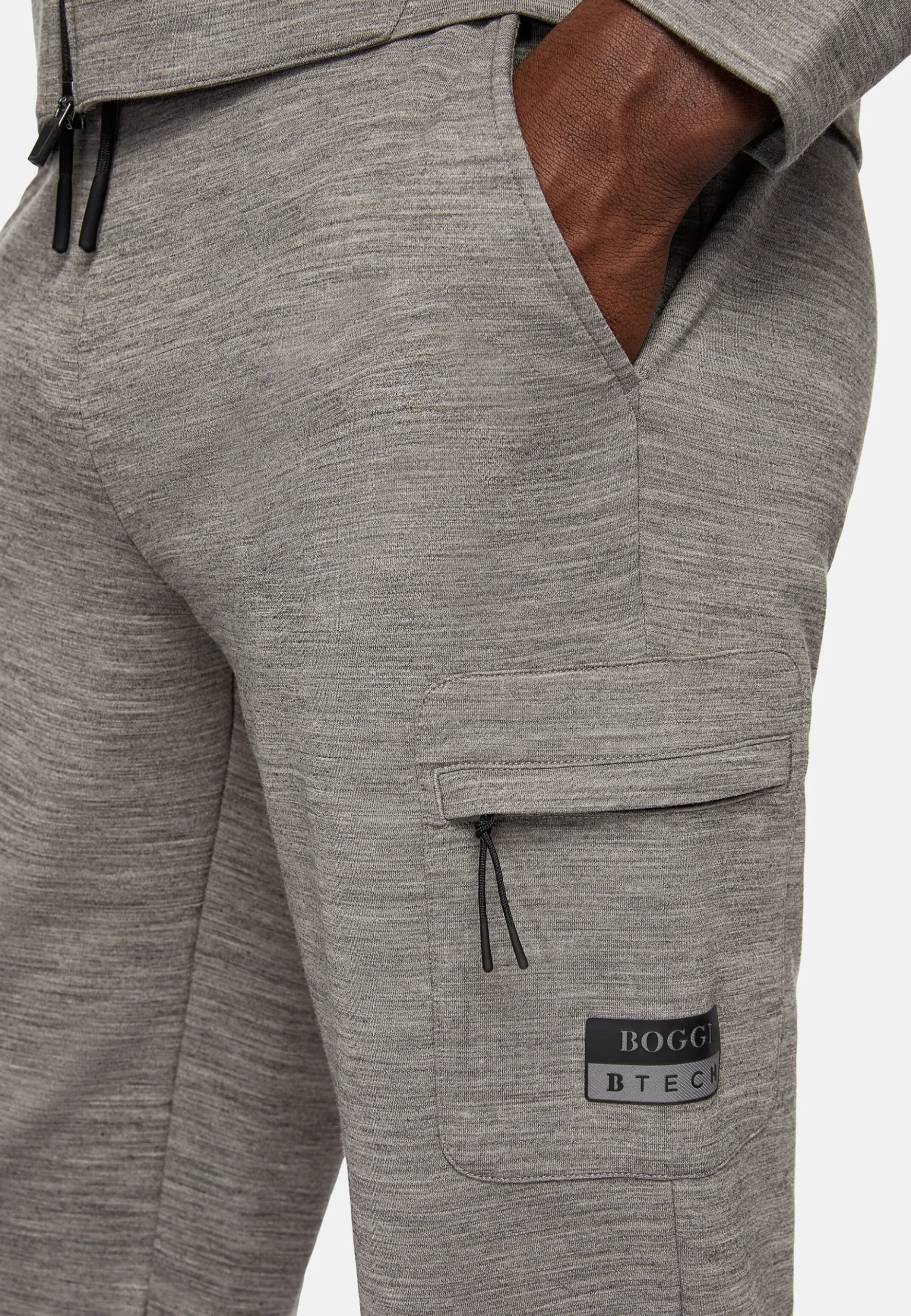 Boggi Milano Pantalon En Scuba Léger Et Laine Mélangés