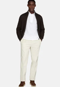 Boggi Milano Pantalon En Velours De Coton