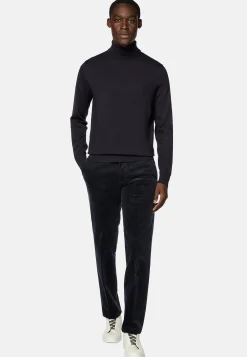 Boggi Milano Pantalon En Velours Extensible