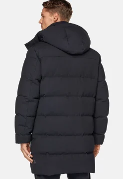 Boggi Milano Parka En Nylon En Plume D'Oie BTech