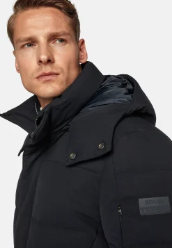 Boggi Milano Parka En Nylon En Plume D'Oie BTech