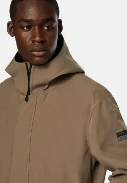 Boggi Milano Parka En Tissu Technique Recyclé B Tech