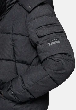 Boggi Milano Parka En Tissu Technique Plume D'Oie BTech