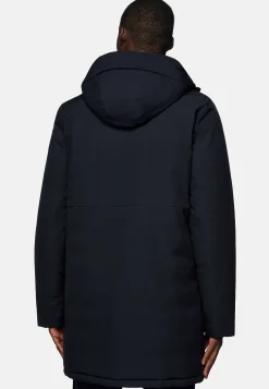 Boggi Milano Parka Lamé En Duvet