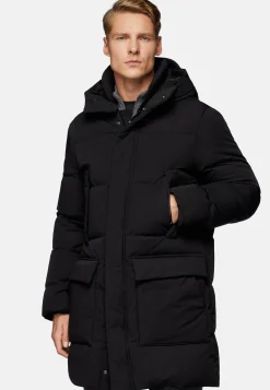 Boggi Milano Parka Technique En Duvet