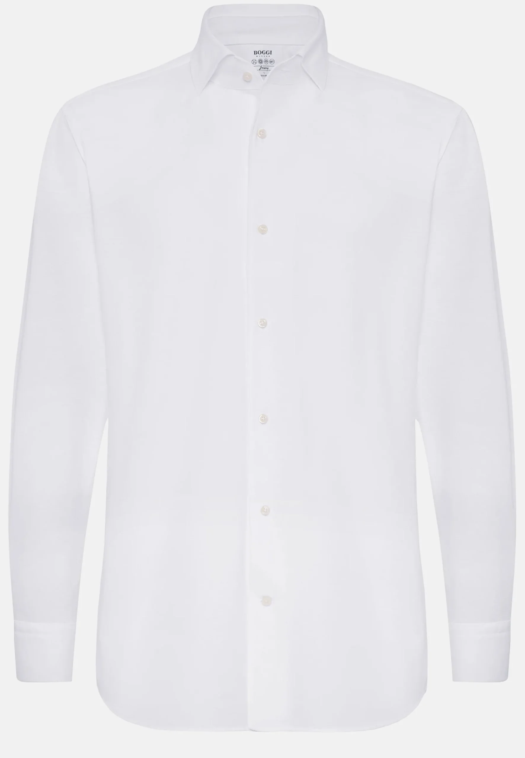 Boggi Milano Polo Chemise En Jersey Regular Fit