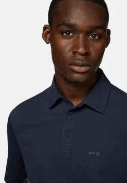 Boggi Milano Polo En Coton Supima Extensible