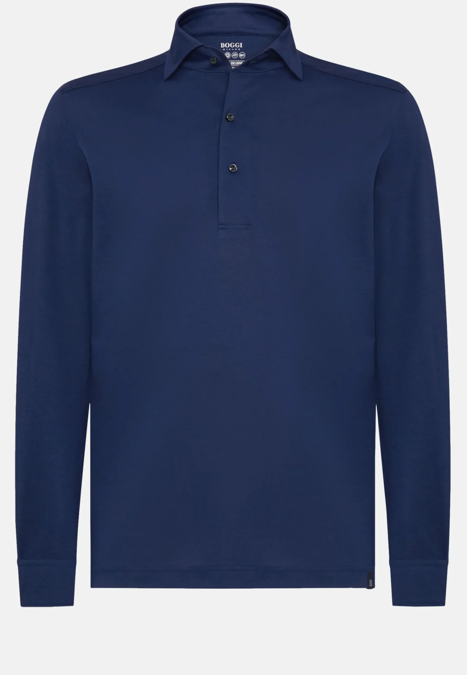 Boggi Milano Polo En Jersey Japonais