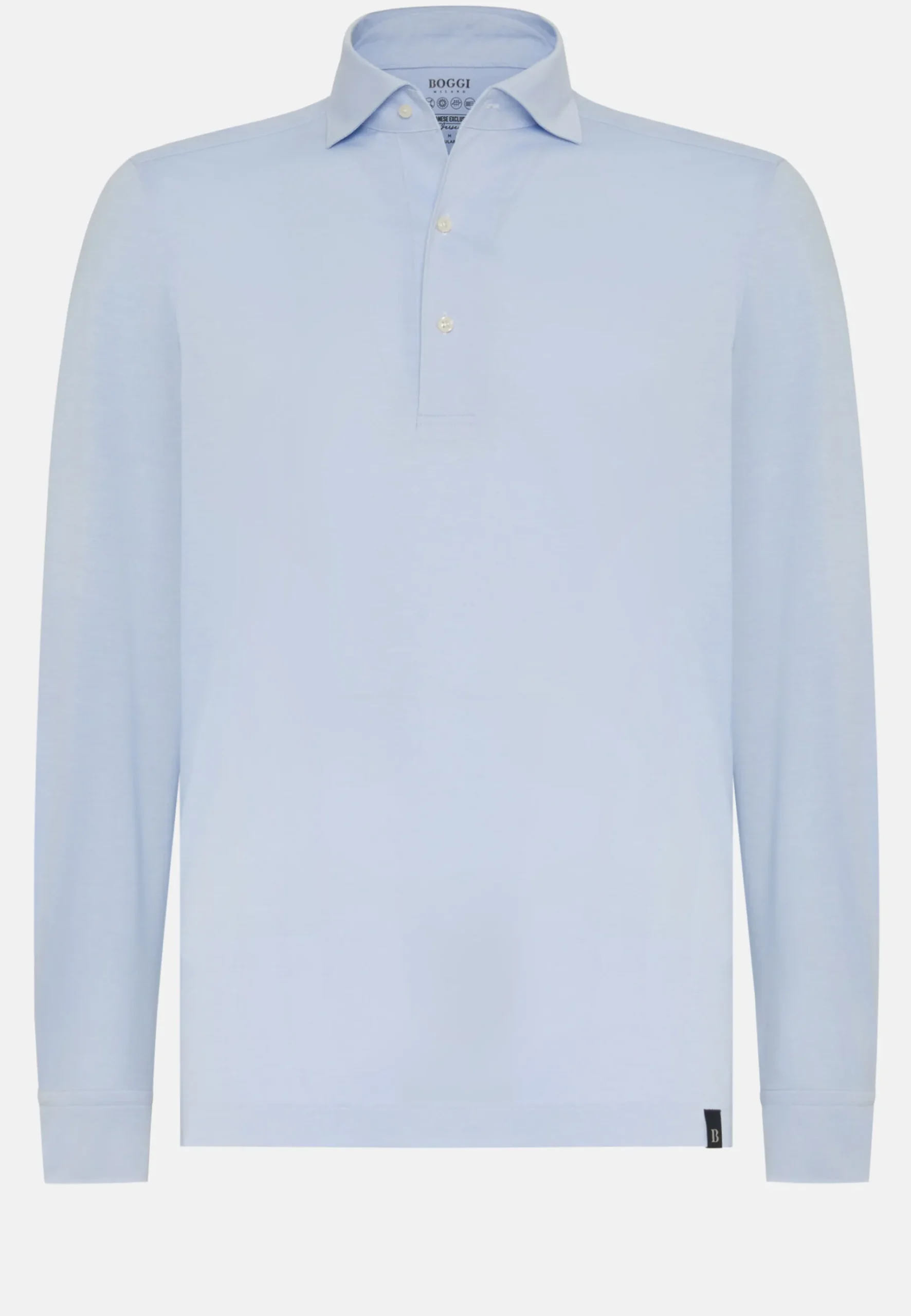 Boggi Milano Polo En Jersey Japonais