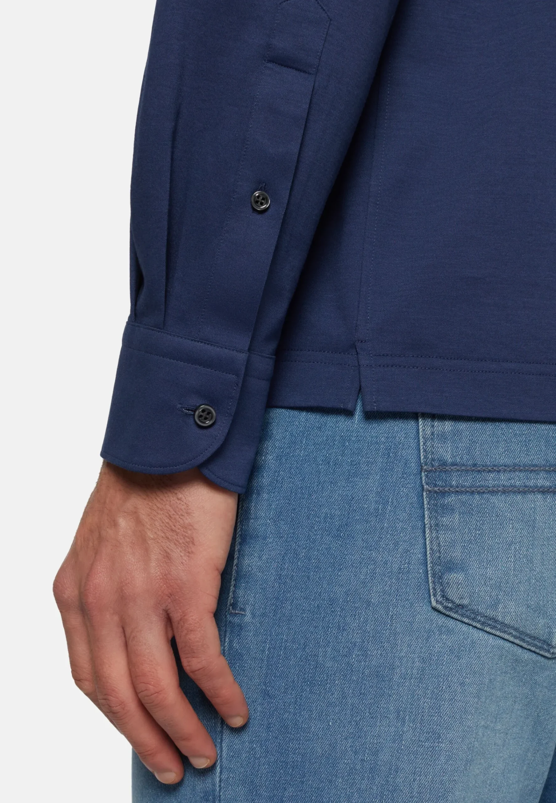 Boggi Milano Polo En Jersey Japonais