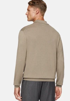 Boggi Milano Polo En Laine Mérinos