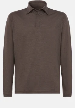 Boggi Milano Polo En Laine Tencel