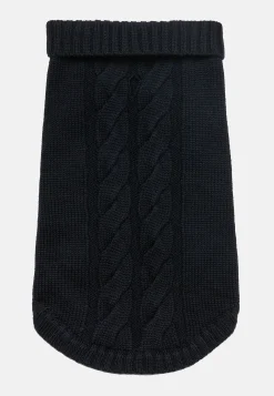 Boggi Milano Pull Col Roulé Pour Chien En Pure Laine Mérinos