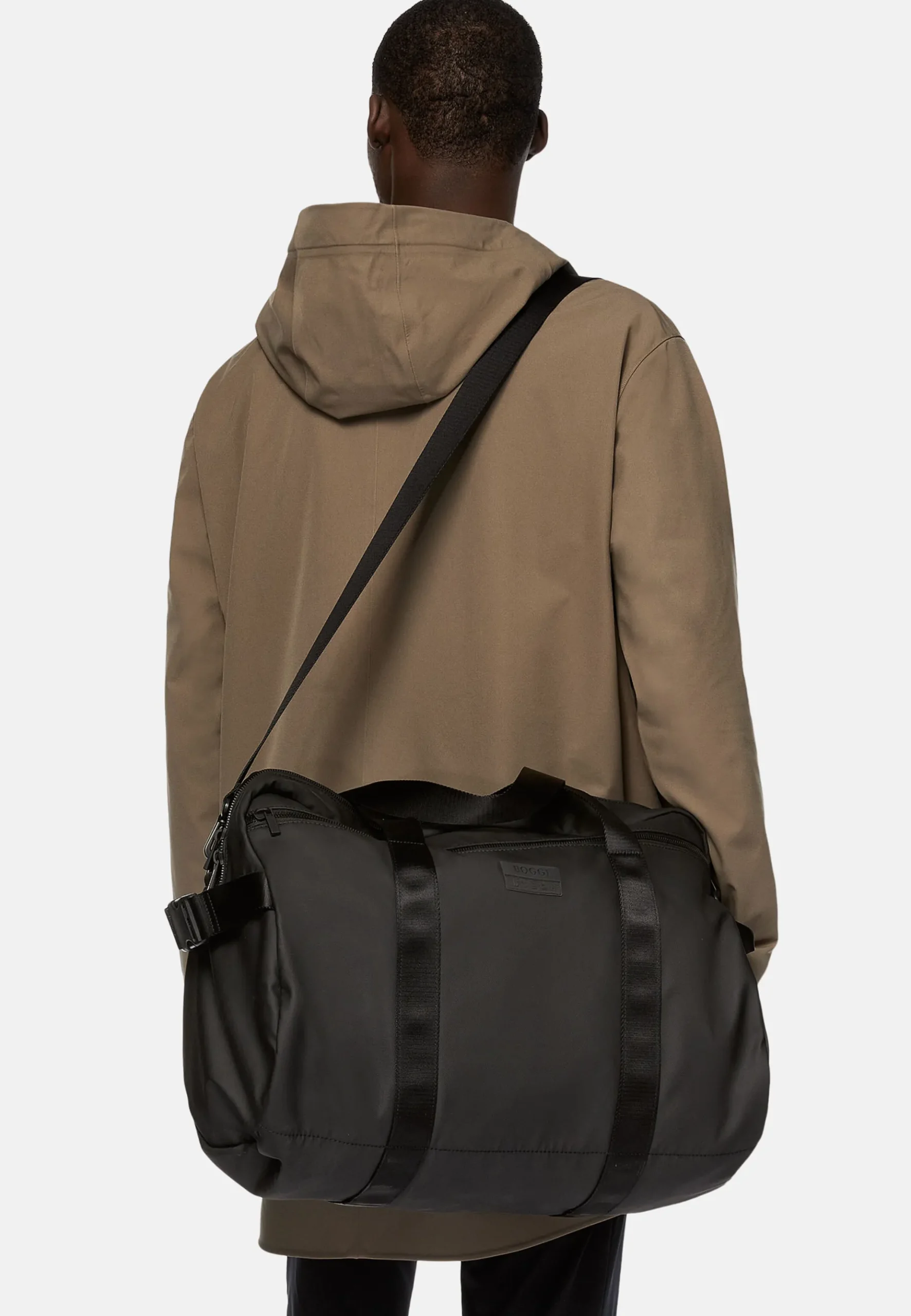 Boggi Milano Sac De Voyage En Tissu Technique Recyclé