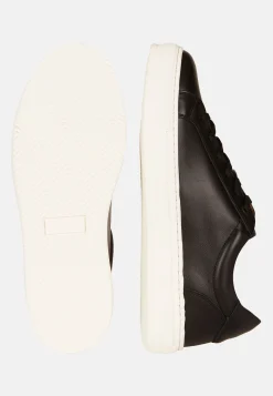 Boggi Milano Sneakers En Cuir Noir