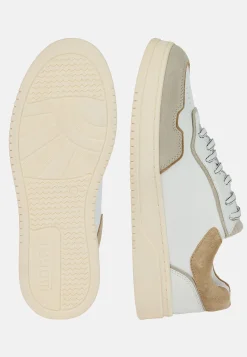 Boggi Milano Sneakers Mix Cuir Et Velours