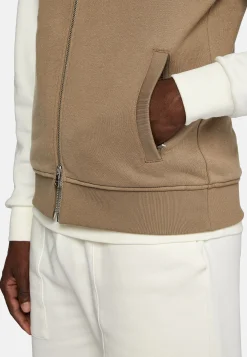 Boggi Milano Sweat-shirt Rembourré Sans Manches En Coton Tencel