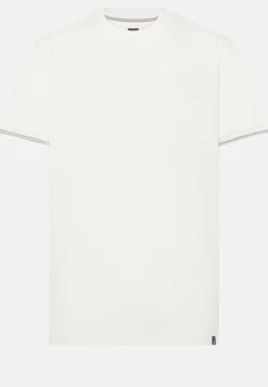 Boggi Milano T-shirt En Coton Bio Mélangé