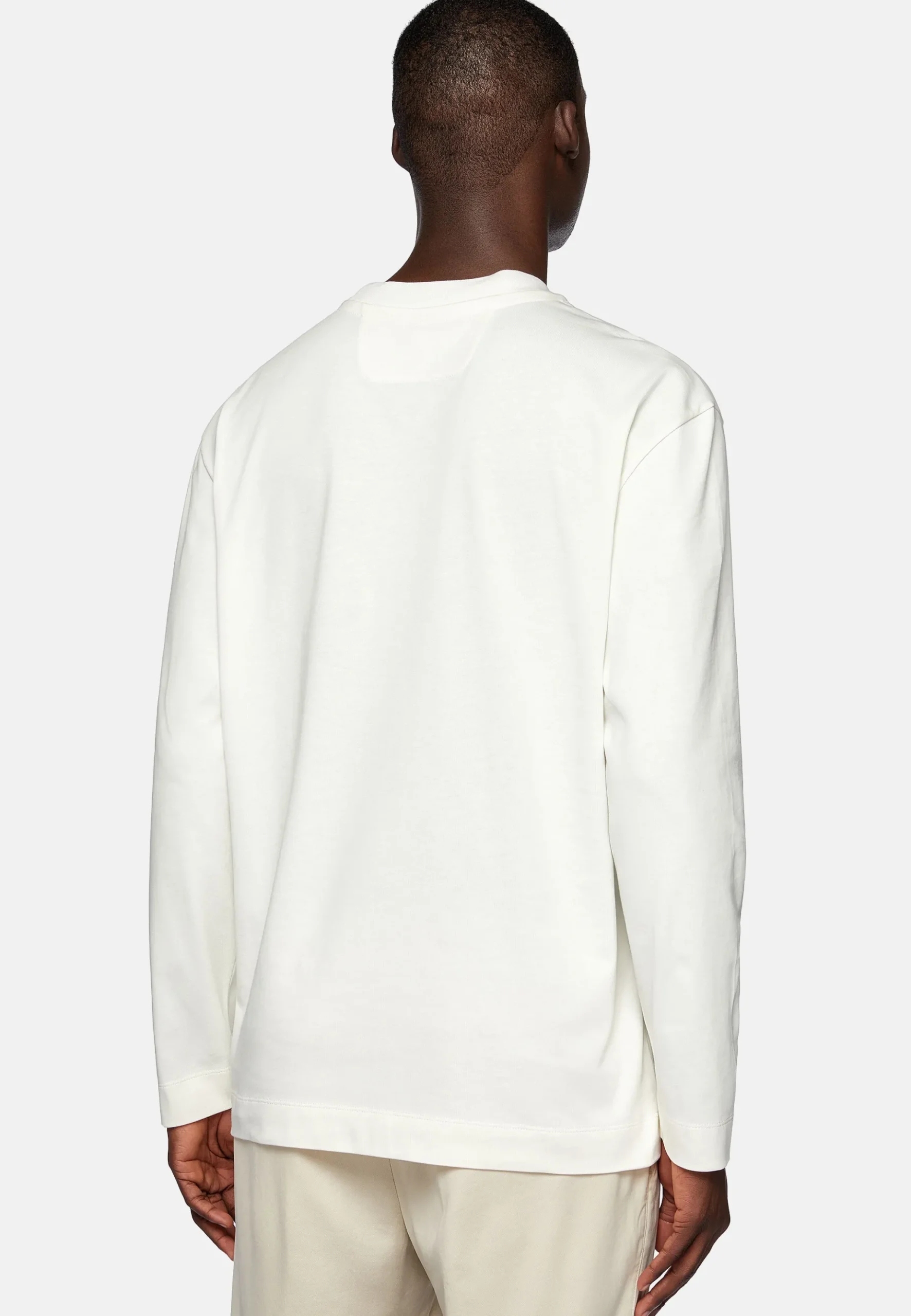 Boggi Milano T-shirt En Coton Bio Mélangé