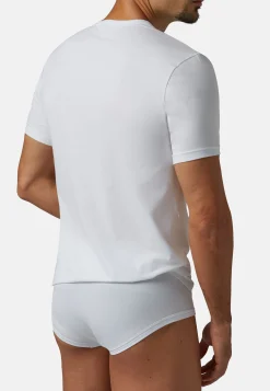 Boggi Milano T-shirt En Jersey De Coton Stretch