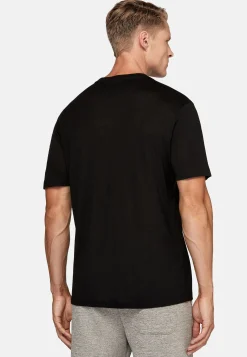 Boggi Milano T-shirt En Laine Mélangée Tencel