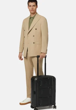 Boggi Milano Valise De Cabine Cage Noire En Polycarbonate