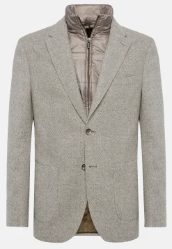 Boggi Milano Veste Avec Gilet En Laine Mélangée