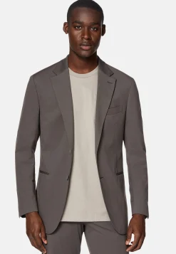 Boggi Milano Veste B Tech En Nylon Gris Foncé